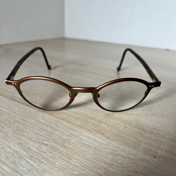 Jean LaFont Paris Flaubert 500 Eyeglasses Brown Frames READ 45-21-145 main image 12
